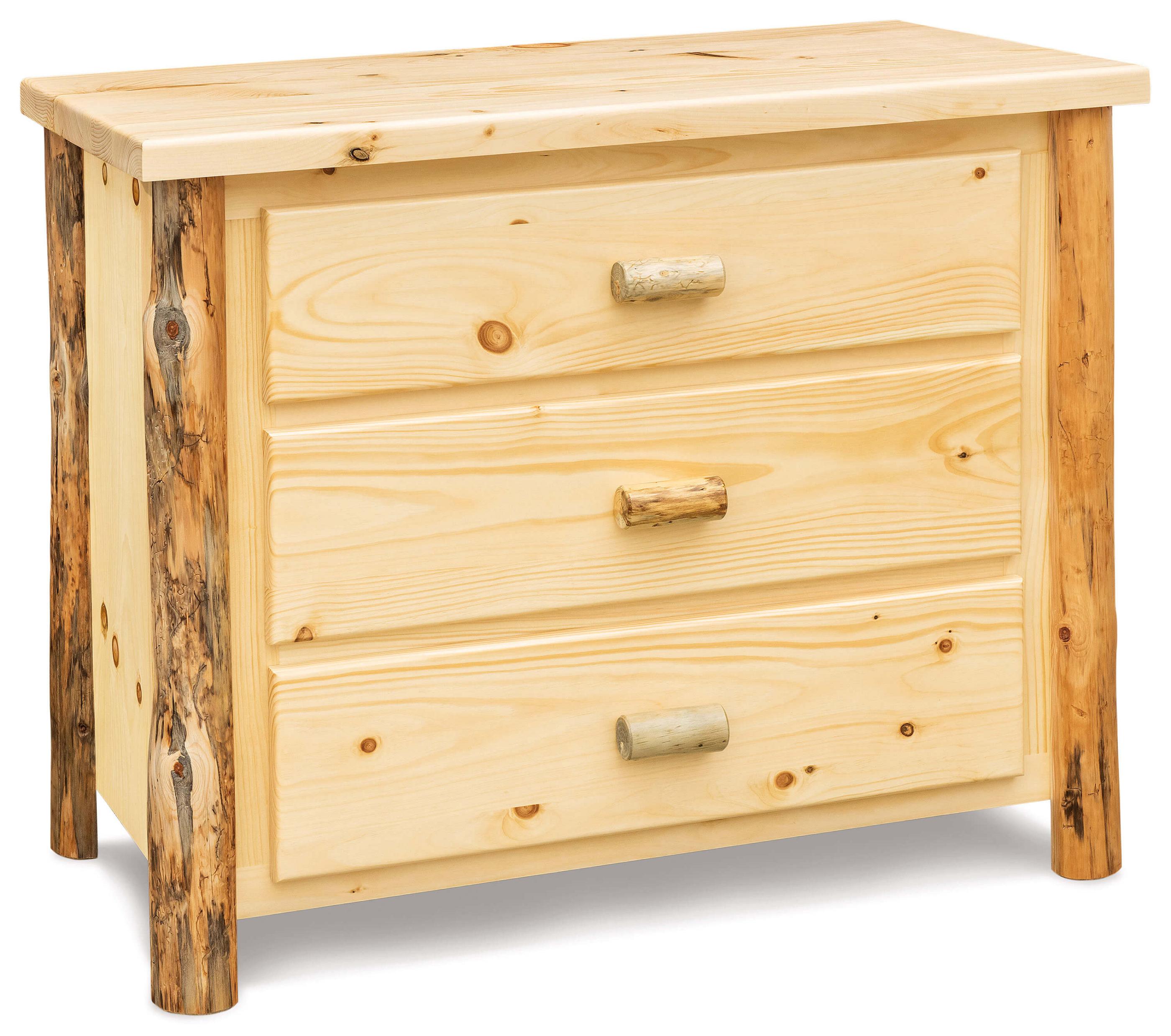 Fireside Log Furniture 3 Drawer Chest