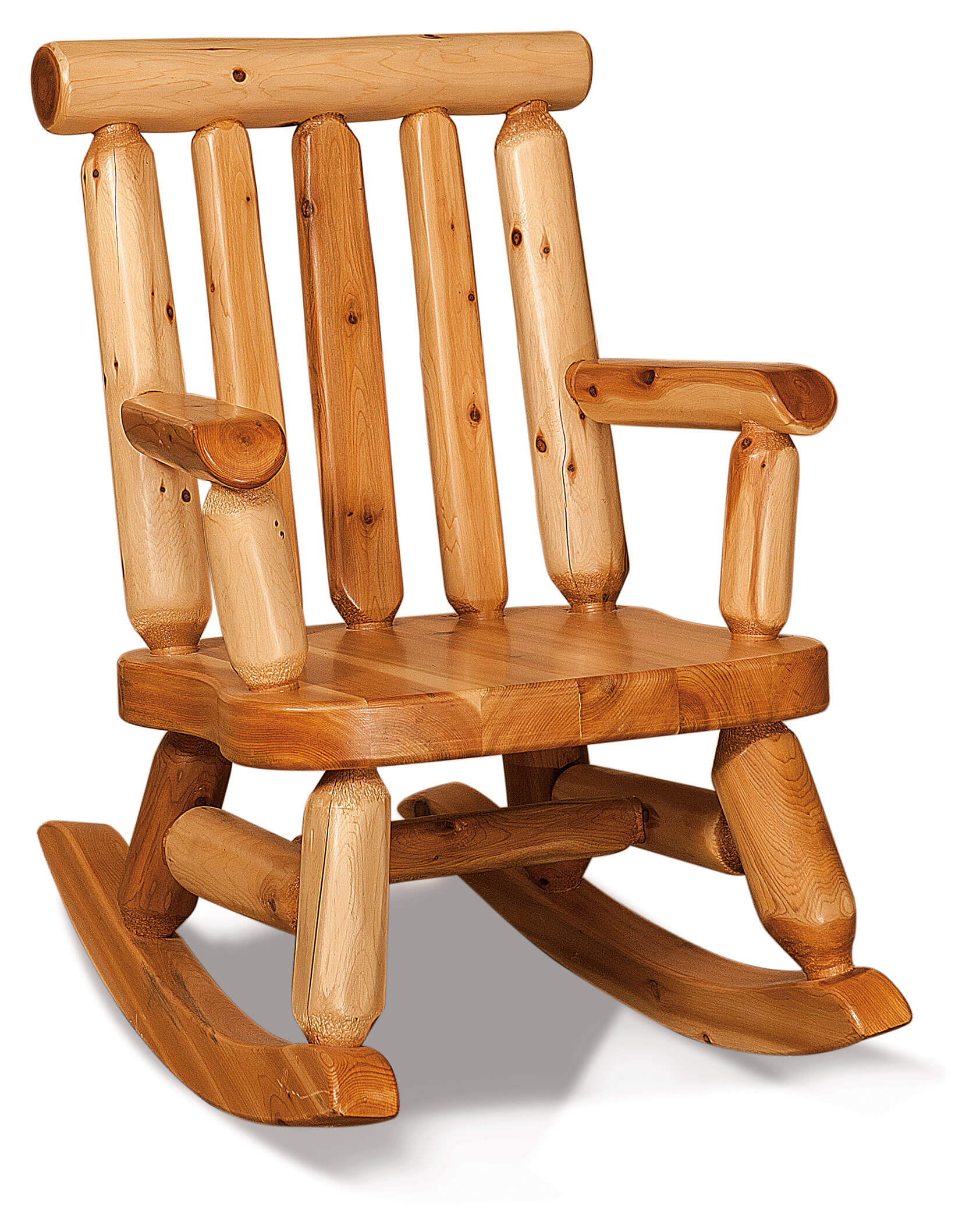 Fireside Log Furniture Baby Bear Rocker