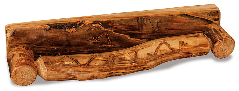 Fireside Log Furniture Towel Bar Aspen