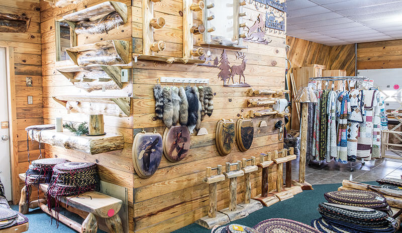 Dutchman Log Furniture Showroom Rustic Designs